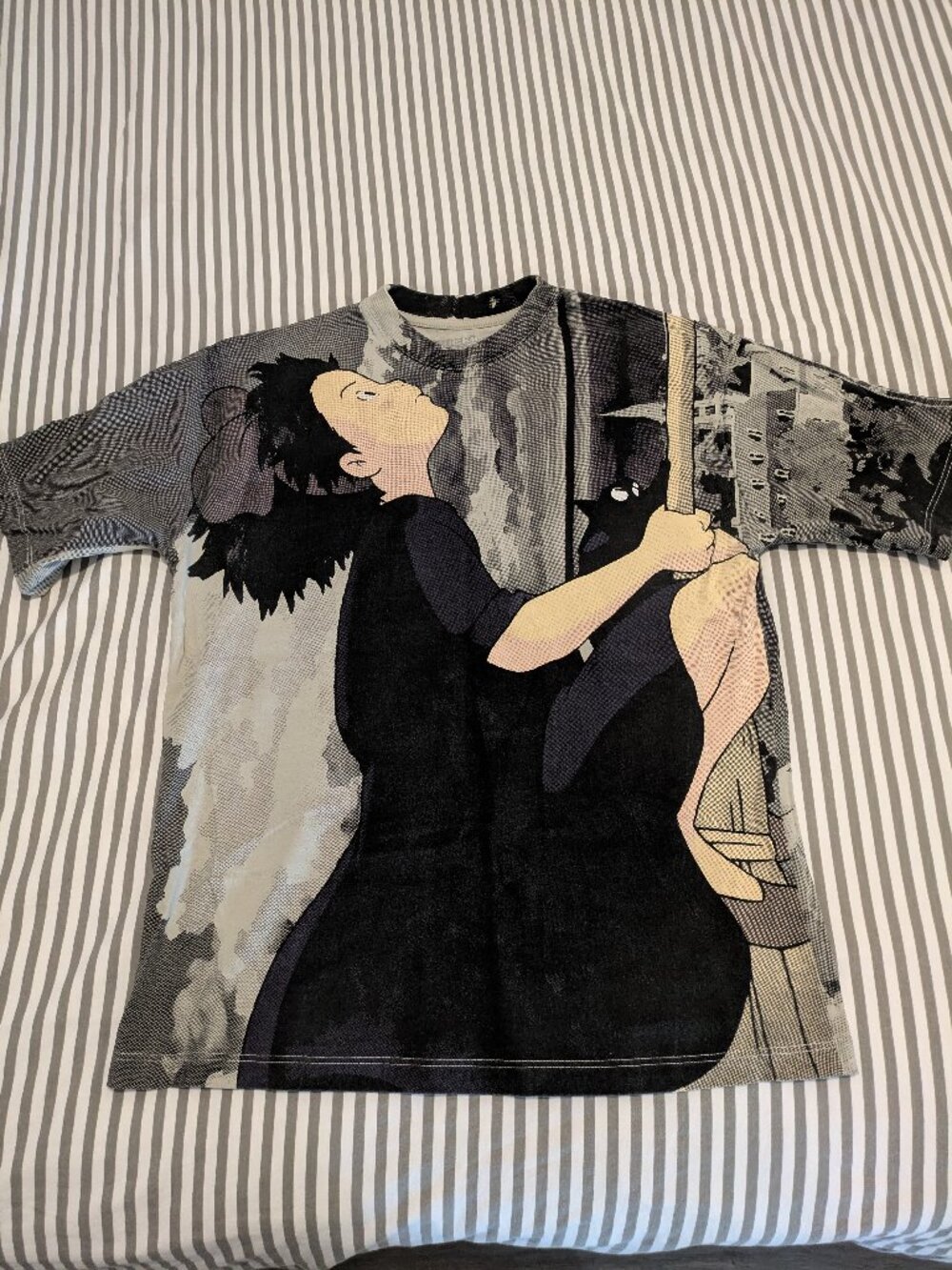 Rucking Fotten Kiki's Delivery Service Ghibli All-Over-Print T-Shirt - Medium